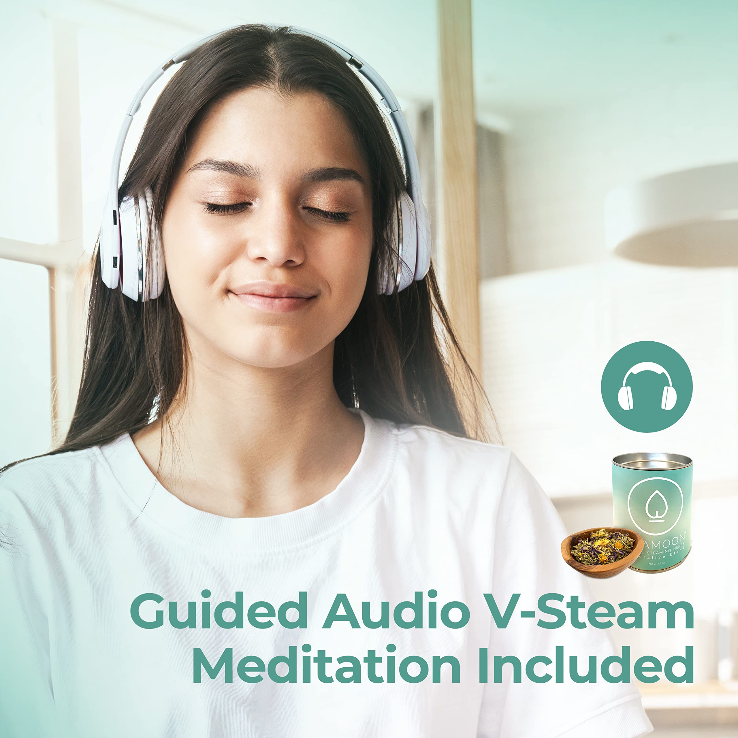 Leiamoon - Vaginal Steam Herbs Blends V Steam Kit for Cleansing, Regulating, and Balancing